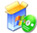 This is graphics icon for iSeries AS400 offshore outsourcing with IBM System i, RPG, Synon, ILE, CL, Java